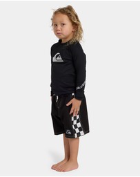 Quiksilver - Boys 2 to 7 All Time Long Sleeve Rash Vest