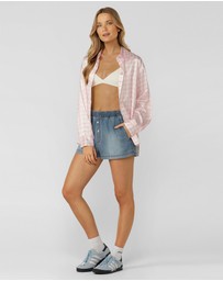 Lorna Jane - Love Game Satin Long Sleeve Shirt