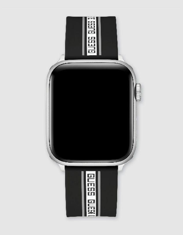 GUESS - Guess Apple Band - Black Logo 42-44mm