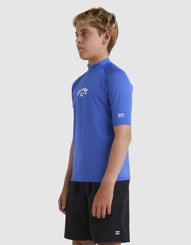 Billabong - Boys 8 to 16 All Day Arch Rash Vest