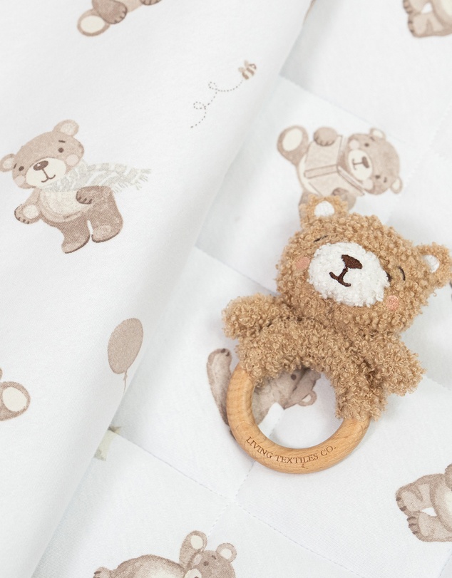 Living Textiles - Deluxe Nap Mat - Cuddly Bear