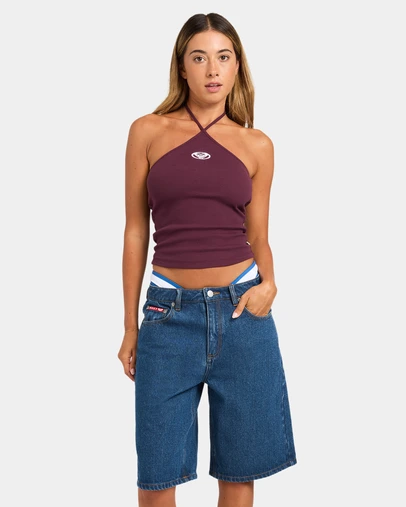 Roxy - Womens Sugar Loaf Denim Shorts