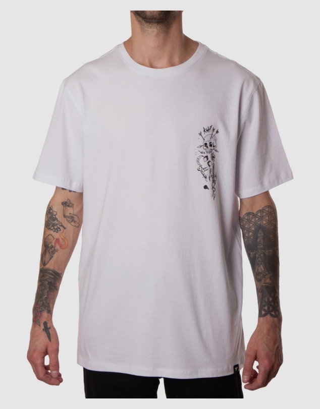 Fallen Footwear - Mens Flash T-Shirt White