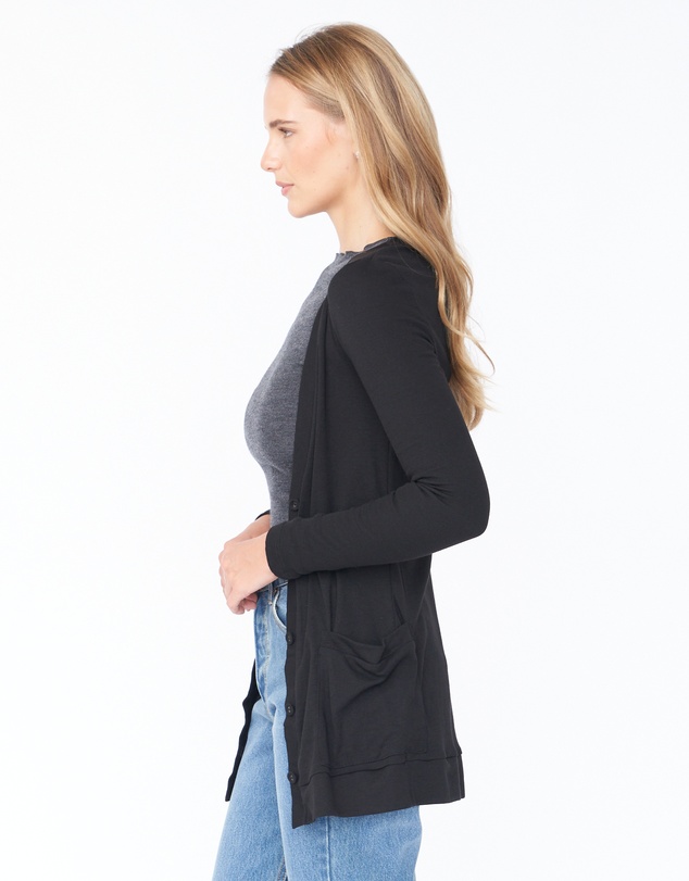 Amelius - Celia Buttoned Knit Cardigan