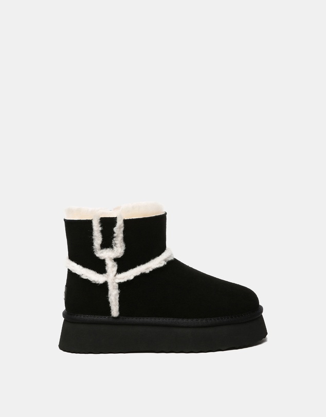EVERAU - EverAU Ugg Schunck Platform Cow Suede Upper UGG Boots