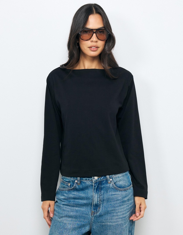 AERE - Boat Neck T-Shirt