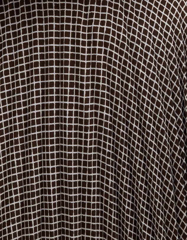 David Lawrence - Izmir Check Pleat Skirt