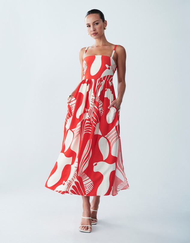 ST MRLO - Lanah Midi Dress