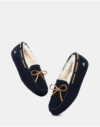 EVERAU - EverAU Ugg Miracle Moccasin Leather Upper Moccasins