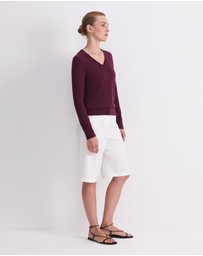 Sportscraft - Francis Merino V Neck Knit