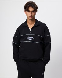 Thrills - Split Decisions Quarter Zip Fleece