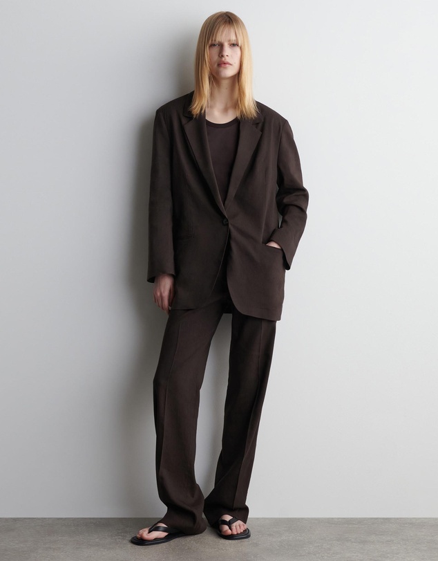 COS - Single-Breasted Linen Blazer