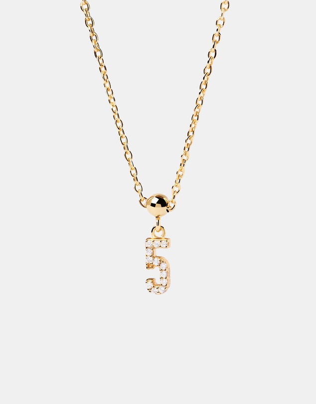 PDPAOLA - Charm Necklace Number 5 Charm