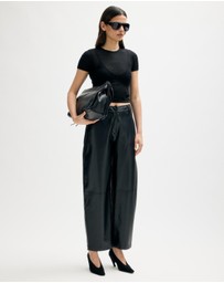 Minima Esenciales - Renna Lyocell Silk Blend Sheer Tee