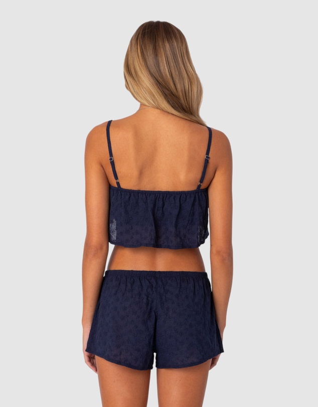EDIKTED - Edan Cotton Lace Shorts