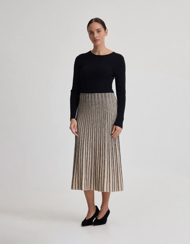 Oxford - Paige Stretch Knitted Dress