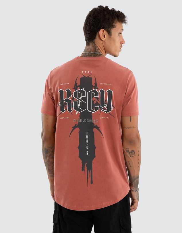 Kiss Chacey - Exhale Dual Curved Tee