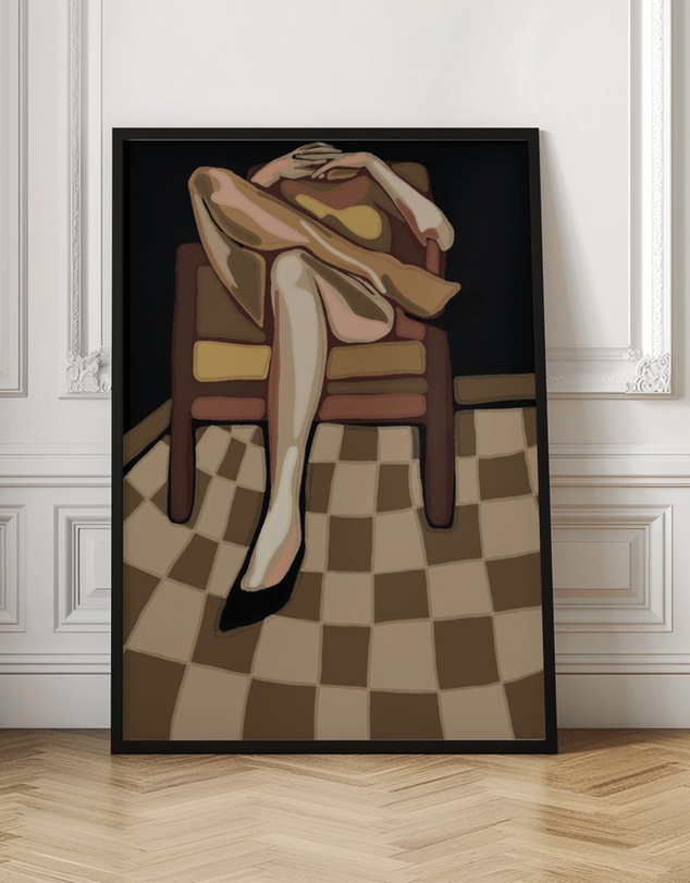 Olive et Oriel - KH Studio - After the Party by Karla Hyman Art Print