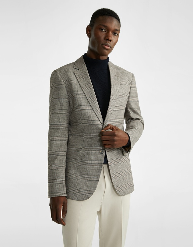 yd. - Holmes Check Blazer
