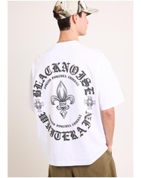 Black Noise White Rain - Stark T-Shirt