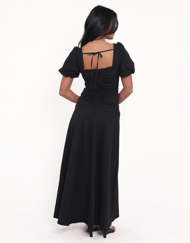 Petal & Pup - Denver Midi Dress - Black