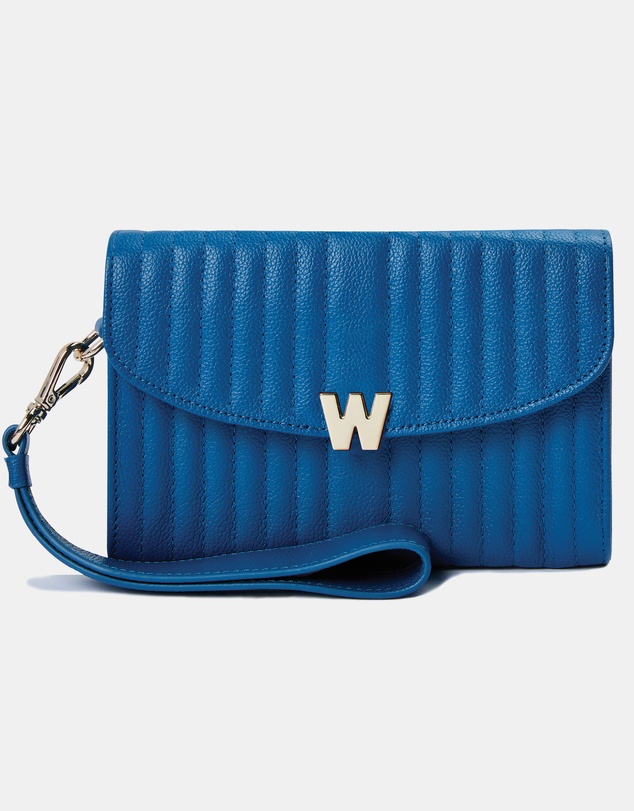 Wolf - Wolf Mimi Crossbody Bag with Wristlet Blue