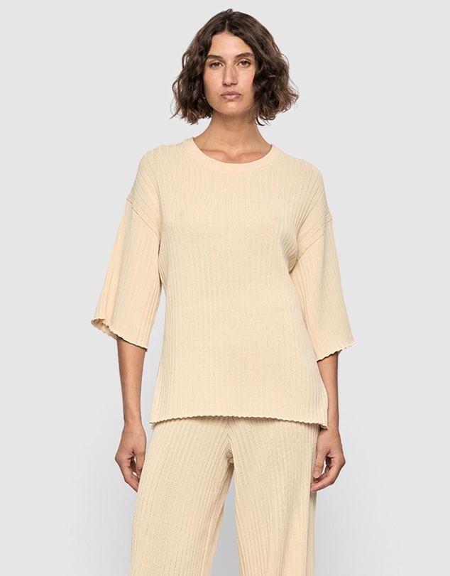 Staple the Label - Harper Ribbed Knit Top