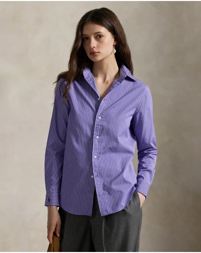 Polo Ralph Lauren - Classic Fit Striped Cotton Shirt - ICONIC EXCLUSIVE