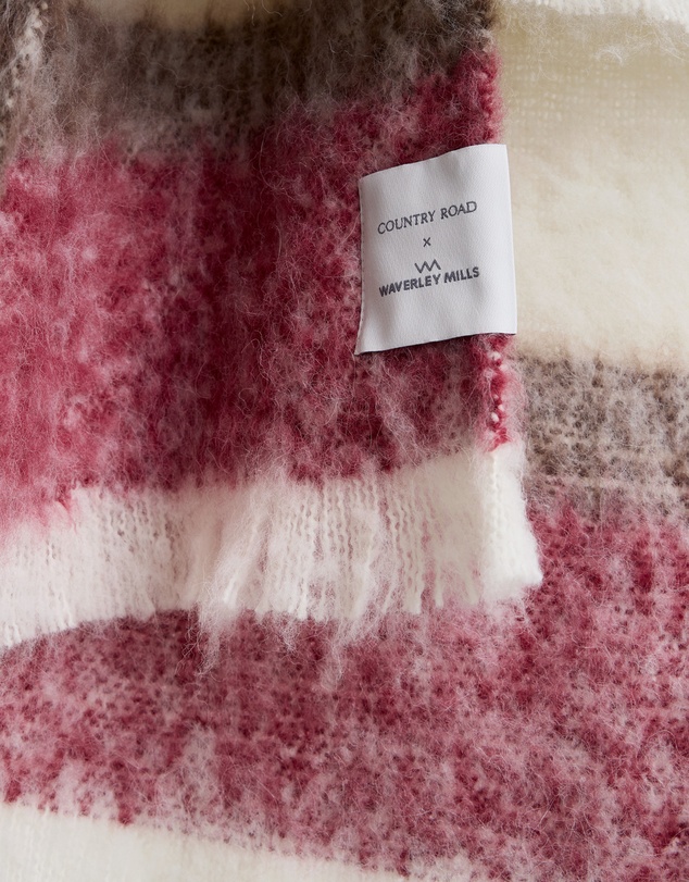 Country Road - Cr X Waverley Mills Rhys Throw