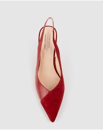 Edward Meller - AMITA85 Combination Slingback Pump