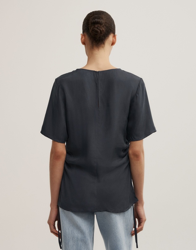 Witchery - Ruched Woven T-shirt