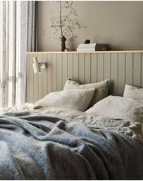 St Albans - Alpaca Throw Granite