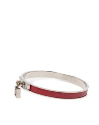 Pre-Loved by Azura Reborn - Pre-Loved Leather Kelly H Cadena Lock Bangle Bracelet