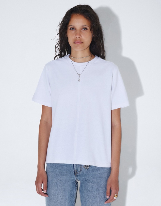 Dr Denim - Talia Tee Off White Fog