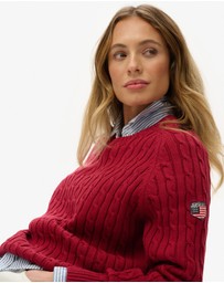 Superdry - Slouchy Cable Knit