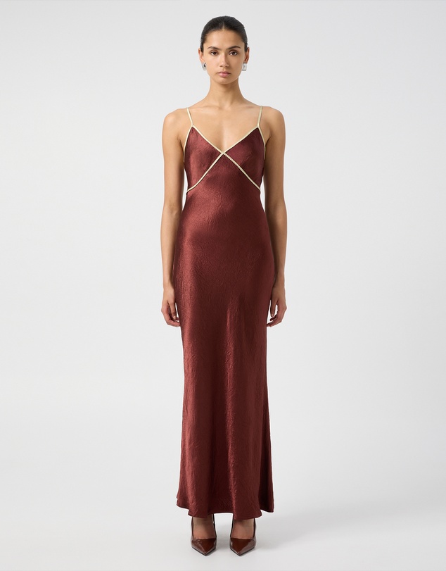 Third Form - Crush Contrast Bind Cami Dress