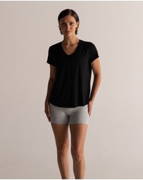 HyperLuxe The Label - V Neck Shirt