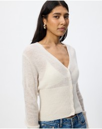 Cotton On - Feather Button Cardigan