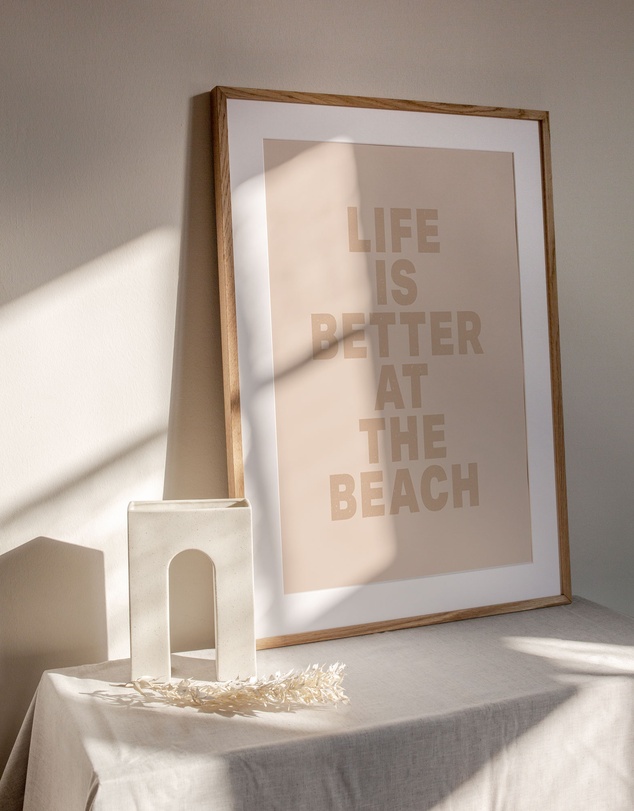 Olive et Oriel - Life Is Better Art Print