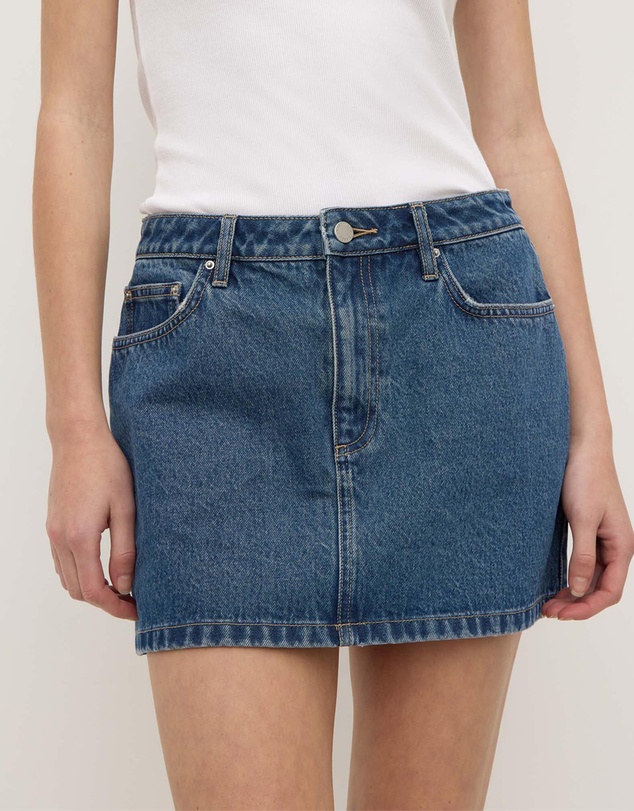 Assembly Label - Callista Denim Mini Skirt
