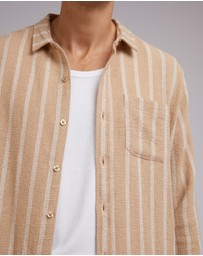Silent Theory - Coen Stripe Ls Shirt