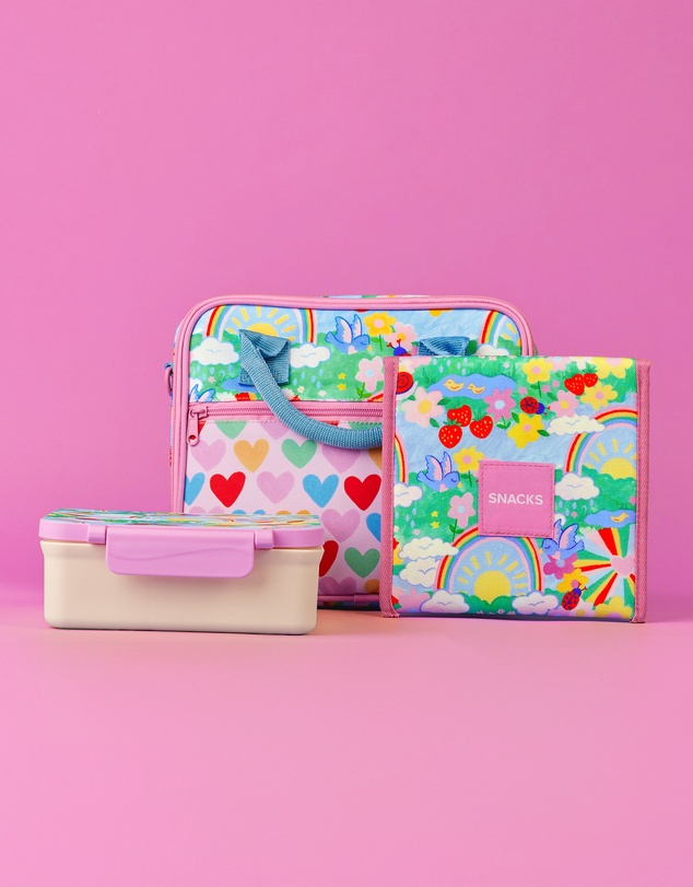 The Somewhere Co - Rainbow Garden Mini Bento Lunch Box