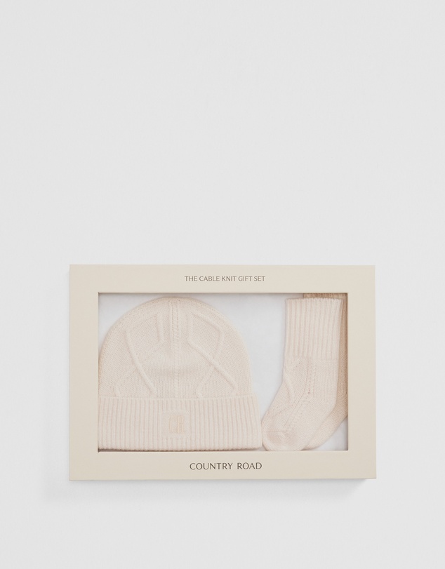 Country Road - Cable Knit Gift Set