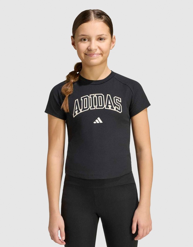 adidas Sportswear - Sport Seasonals Collegiate Typography T-Shirt - Kids-Teens