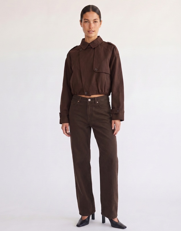 Style Addict - Darcy Cropped Trench
