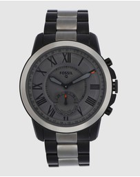 Fossil - Hybrid Smartwatch Q Grant Black