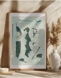 Olive et Oriel - Lacgeret Simple No61 by Treechild Art Print