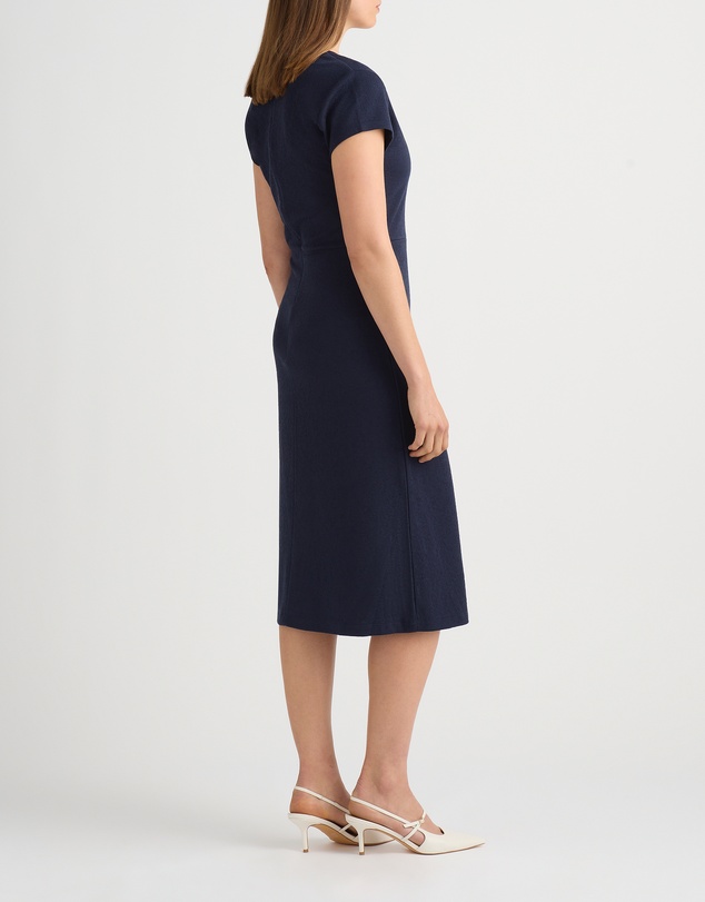 David Lawrence - Ioni Textured Jersey Dress