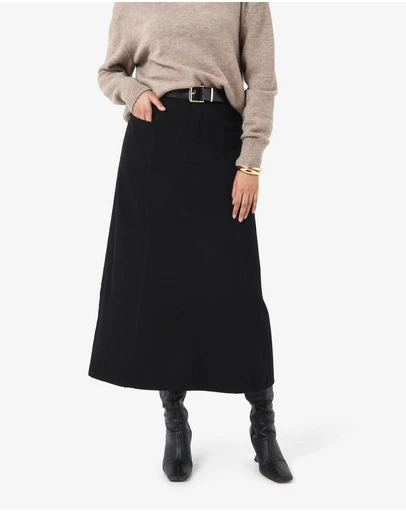 Forcast - Sam Panel Denim Skirt