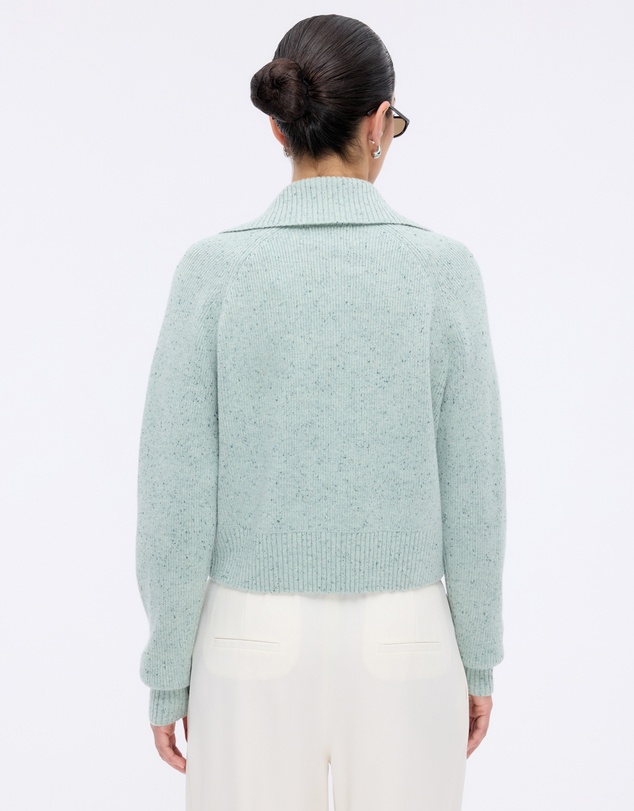 Minima Esenciales - Niles Merino Wool Zip Cardigan